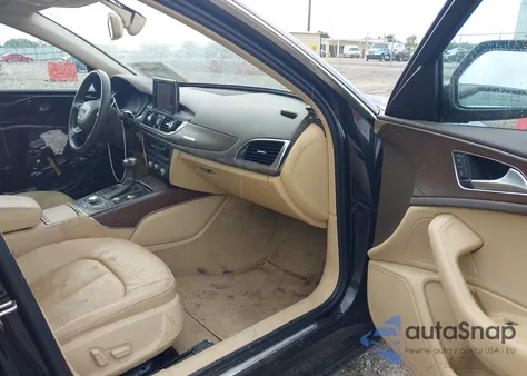 2014 Audi A6 2.0T Premium из США, поврежденный, VIN WAUGFAFC0EN101003